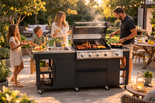 Shinerich Europe B.V. kuhinja na otvorenom