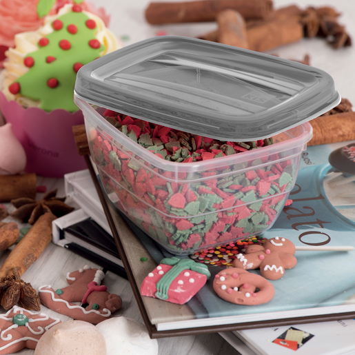 CURVER posuda za hranu, 0,5L, siva, Vedo