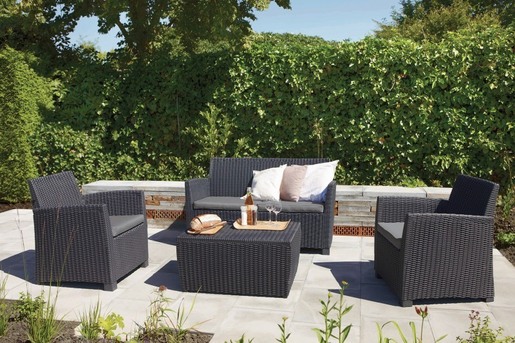 KETER garnitura set Mia siva