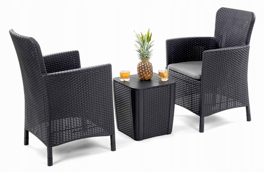 KETER garnitura set Miami siva