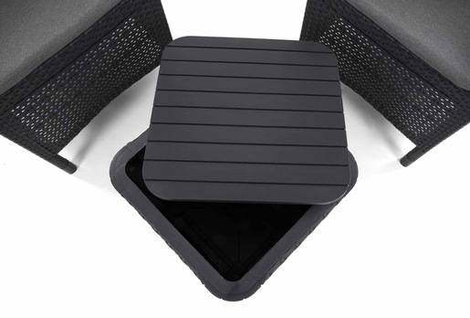 KETER garnitura set Miami siva