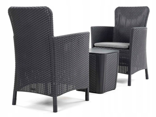 KETER garnitura set Miami siva