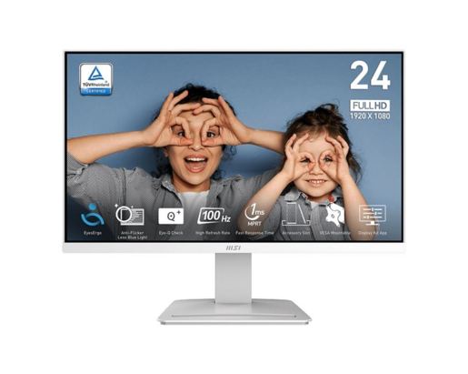 MSI PRO monitor MP2412W, 23.8" VA FHD 1920x1080, 100Hz, 5ms, AMD FreeSync