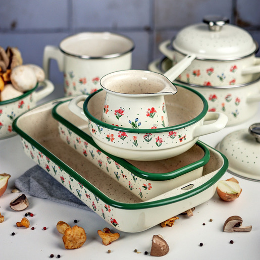 Metalac džezva CVIJETNA RADOST 0,7l