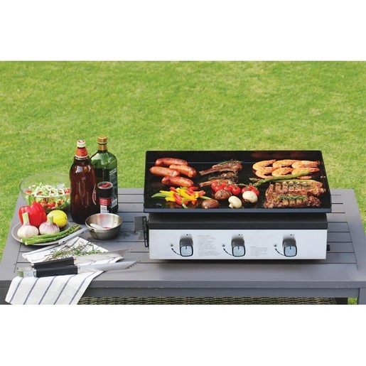 Shinerich Europe B.V. plancha roštilj na plin sa tri gorionika