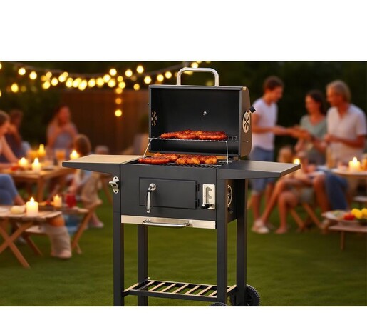 Shinerich Europe B.V. roštilj na ugalj sa rešetkom od livenog gvožđa