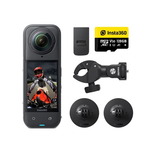 Insta360 X5 Motorcycle Bundle, akcijska kamera