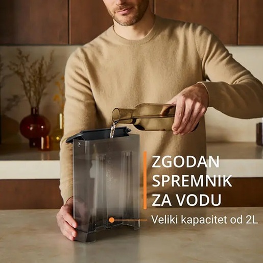 KRUPS aparat za espresso kafu XP381B10 Authentic C40, ručni, sivi