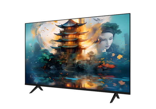 FUEGO LED televizor 43EL720GTV, FHD, Google TV, Smart, Crni