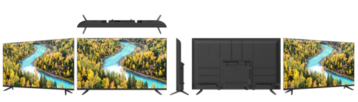 FUEGO LED televizor 43ELU720GTV, 4K Ultra HD, Smart TV, Google TV, Crni