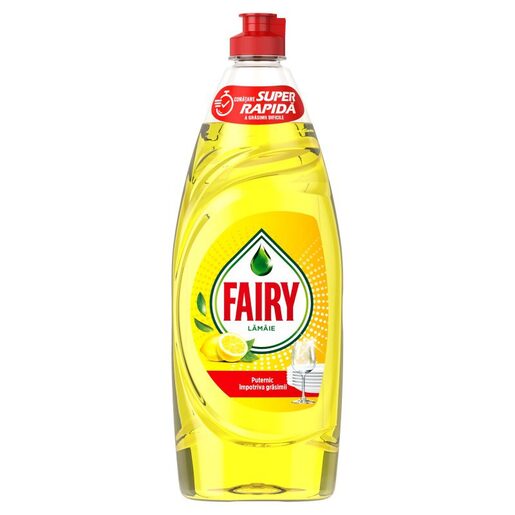FAIRY 650ml tečni deterdžent za posuđe Lemon