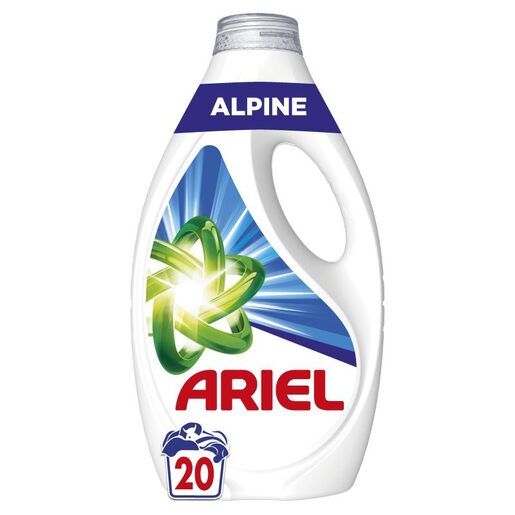 ARIEL tečni deterdžent za pranje veša Alpine 0.9L (20 pranja)