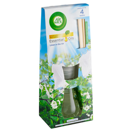 AIR WICK Essential Oils mirisni štapići Linen In The Air, 30ml