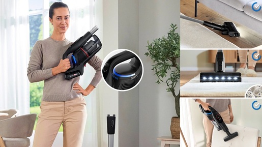 BOSCH štapni usisivač BCS931BQC Serie 9 Unlimited, do 60 min ECO rada