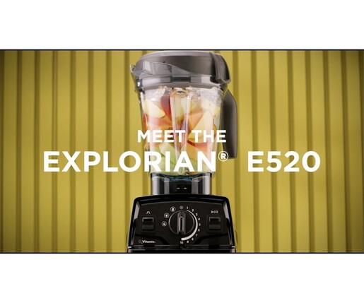 Vitamix Explorian E520 Crni blender 2HP – za prve baby obroke i pripremu zdrave hrane za djecu