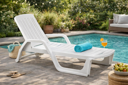 BICA vrtna ležaljka Zanzibar – bijela