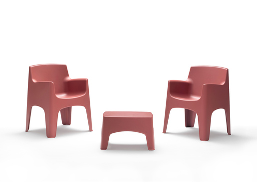 BICA Ibiza Terrace vrtna garnitura Brick crvena