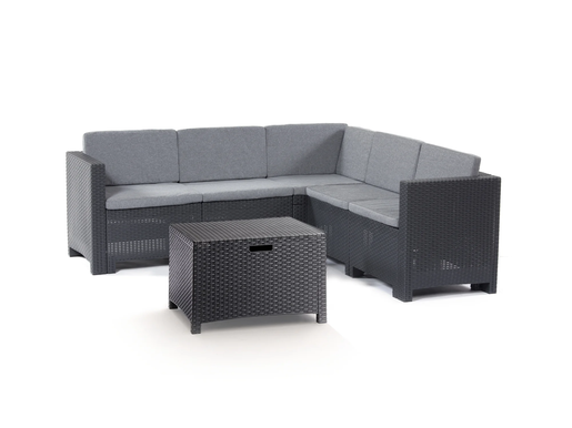 BICA vrtna garnitura Colorado Corner – grafit siva