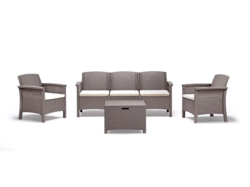 BICA Venezia 3 vrtna garnitura smeđa