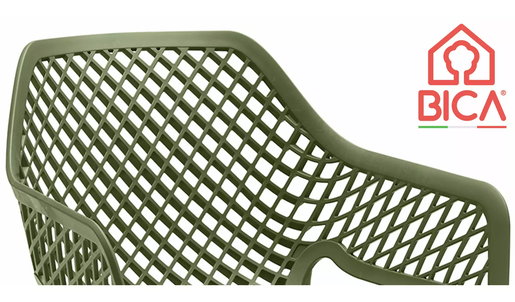 BICA Aria vrtna stolica zelena