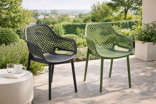 BICA Aria vrtna stolica zelena