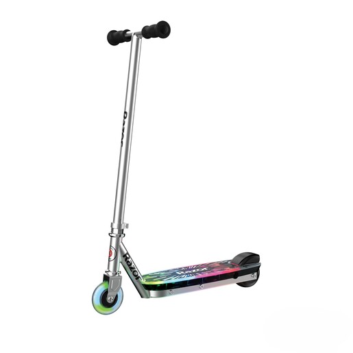 RAZOR Color Rave dječiji električni romobil srebrno crni