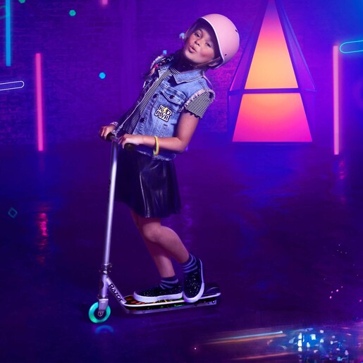 RAZOR Color Rave dječiji električni romobil srebrno crni