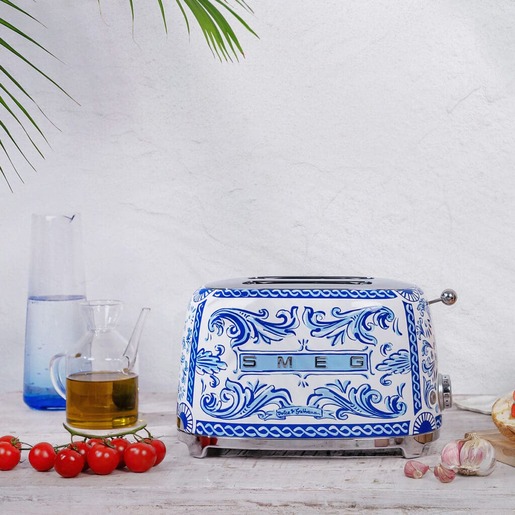 Smeg toster D&G TSF01DGBEU, Blu Mediterraneo