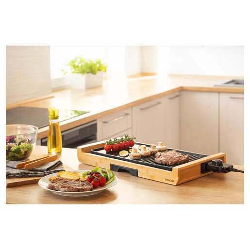 SENCOR električni roštilj SBG 206BK, 1800 W, 43x23 cm