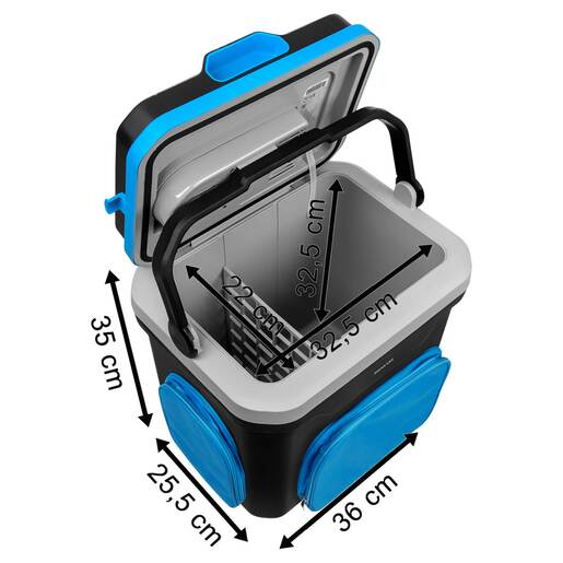 SENCOR prijenosni auto frižider SCM 3224BL-EUE3, 24 L