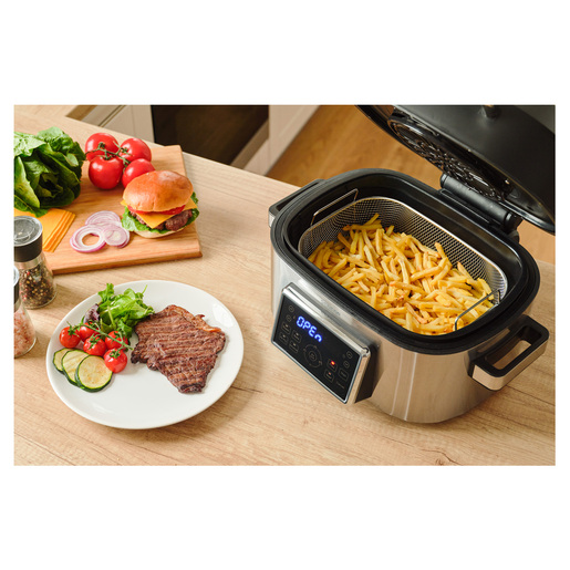 SENCOR multifunkcionalna friteza i grill SBG 8900SS, 1660 W, 6 L