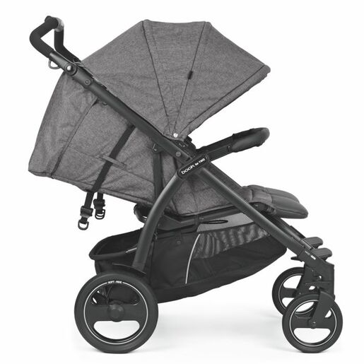 PEG PEREGO Book For Two dječja kolica za blizance i dvoje djece Quartz