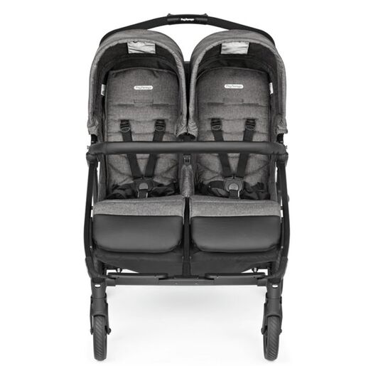 PEG PEREGO Book For Two dječja kolica za blizance i dvoje djece Quartz