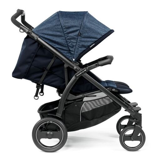 PEG PEREGO Book For Two dječja kolica za blizance i dvoje djece Indigo
