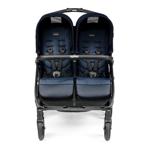 PEG PEREGO Book For Two dječja kolica za blizance i dvoje djece Indigo