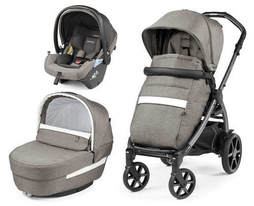 PEG PEREGO dječja kolica 3u1 Book Lounge modularni sustav City Grey