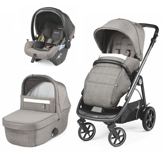 PEG PEREGO dječja kolica 3u1 Veloce Lounge modularni sustav City Grey