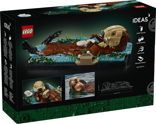 LEGO® Ideas Morske vidre na vodi 21366