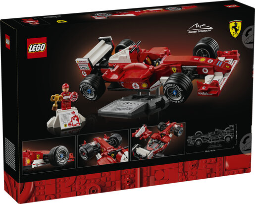 LEGO® Icons Ferrari F2004 i Michael Schumacher 11375