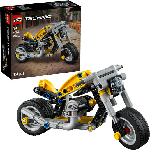 LEGO Technic Žuti motocikl 42225