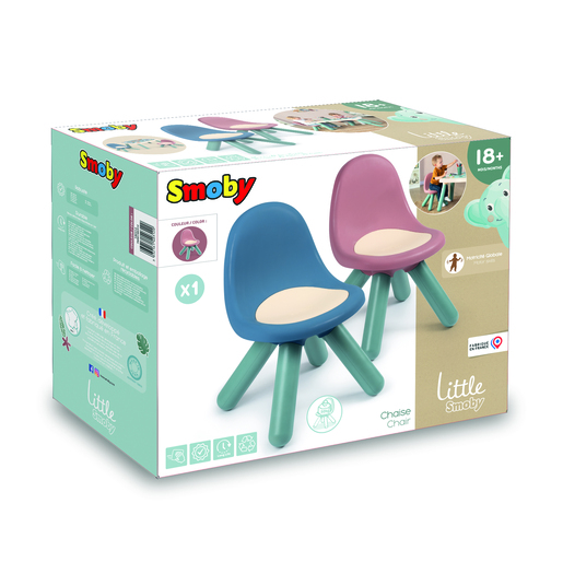 SMOBY Dječja stolica roza