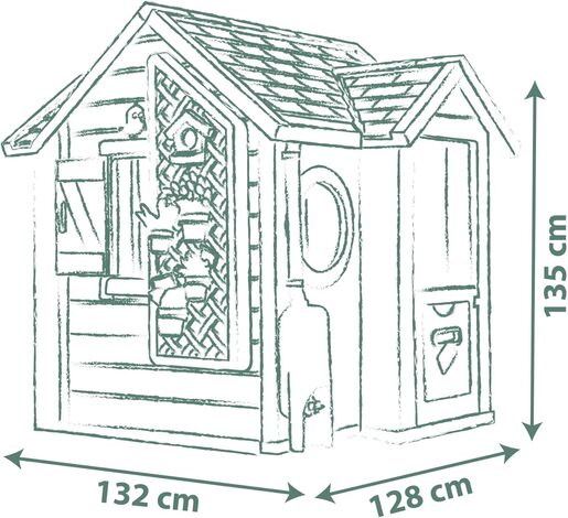 SMOBY Kućica Garden