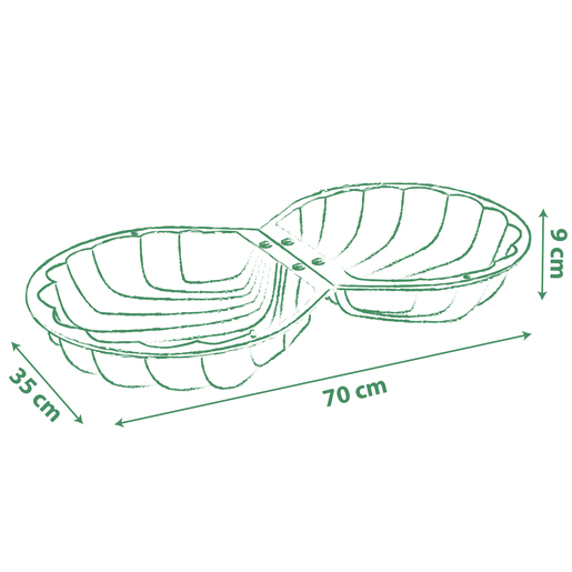 SMOBY Double Garni mini pješčanik