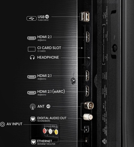 Hisense QLED televizor 55E7Q, 4K Ultra HD, VIDAA U9 Smart TV, Dolby Atmos, DTS Virtual X, Crni