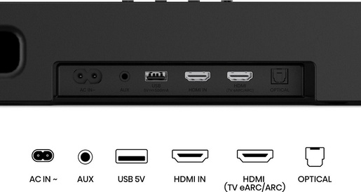Hisense soundbar AX3120Q, 3.1.2 CH Soundbar, 440 W, 6.5'' Wireless Subwoofer, Crni