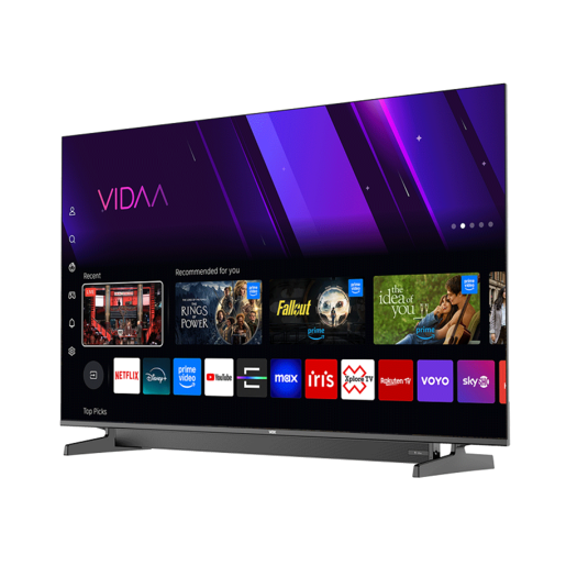 VOX LED televizor 55SBV684U, 4K Ultra HD, Smart TV, VIDAA OS, bez ruba okvir, Crni