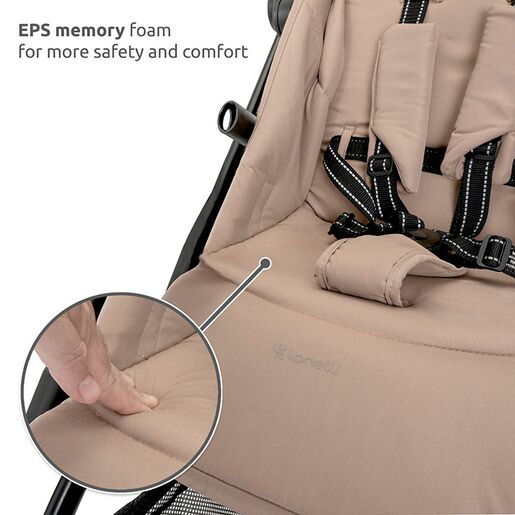 LORELLI dječja kolica Makaya rotirajuće sjedište do 22 kg Green