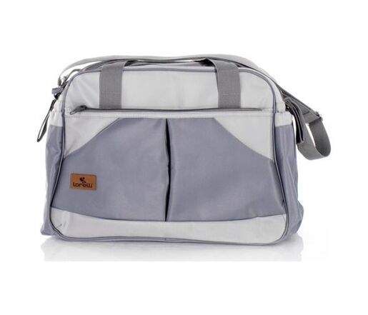 LORELLI torba za mame Sandra sa podlogom za prematanje Light & Dark Grey