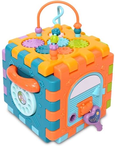 LORELLI aktivna kocka 6 strana sa zvukom i oblicima