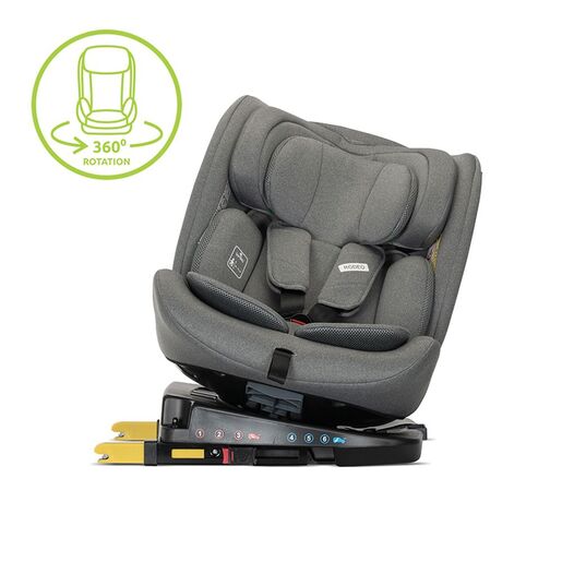 LORELLI autosjedalica Rodeo Isofix rotirajuća 40–150 cm (0–12 godina) Grey